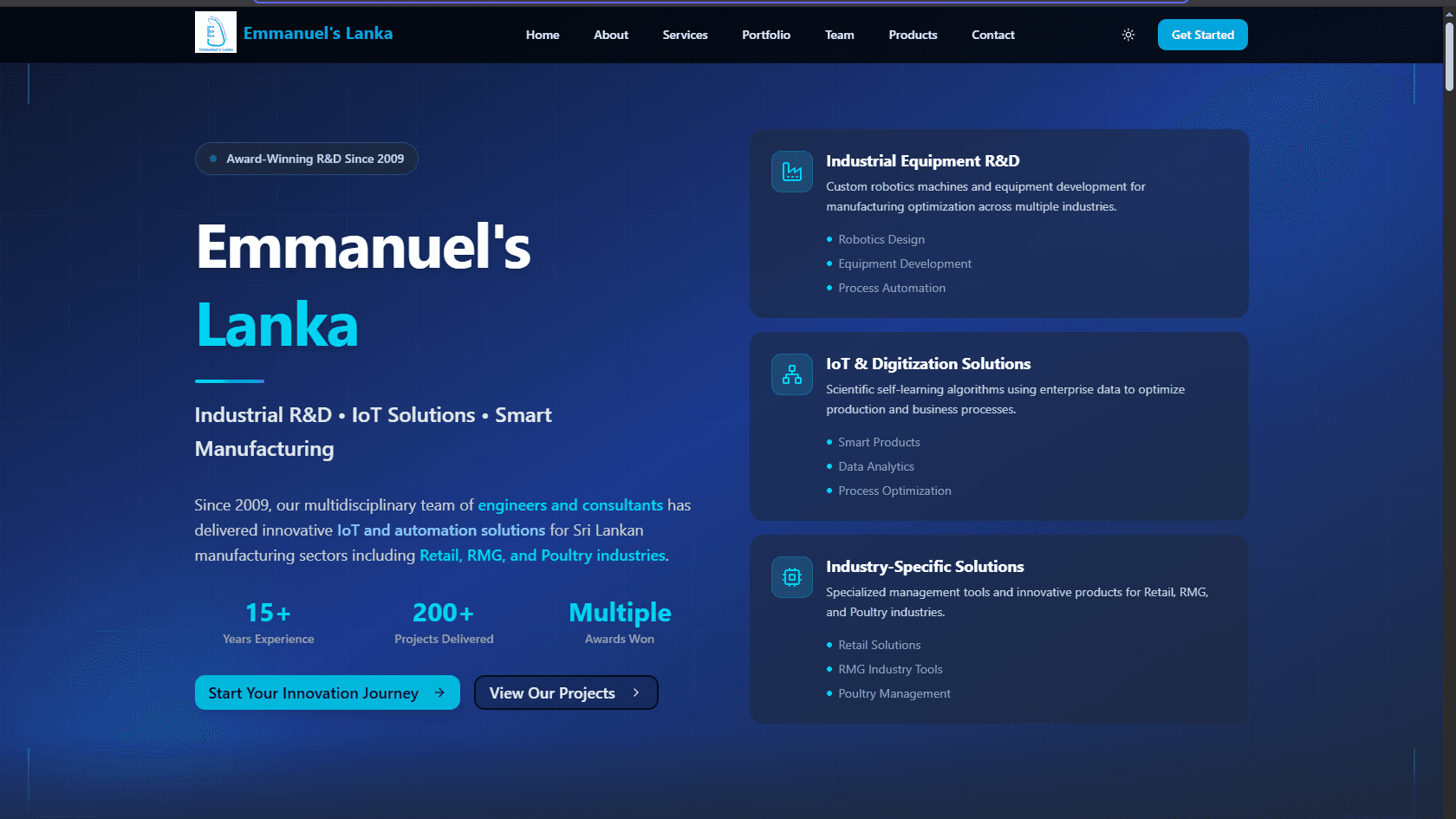 Emmanuels Lanka Site